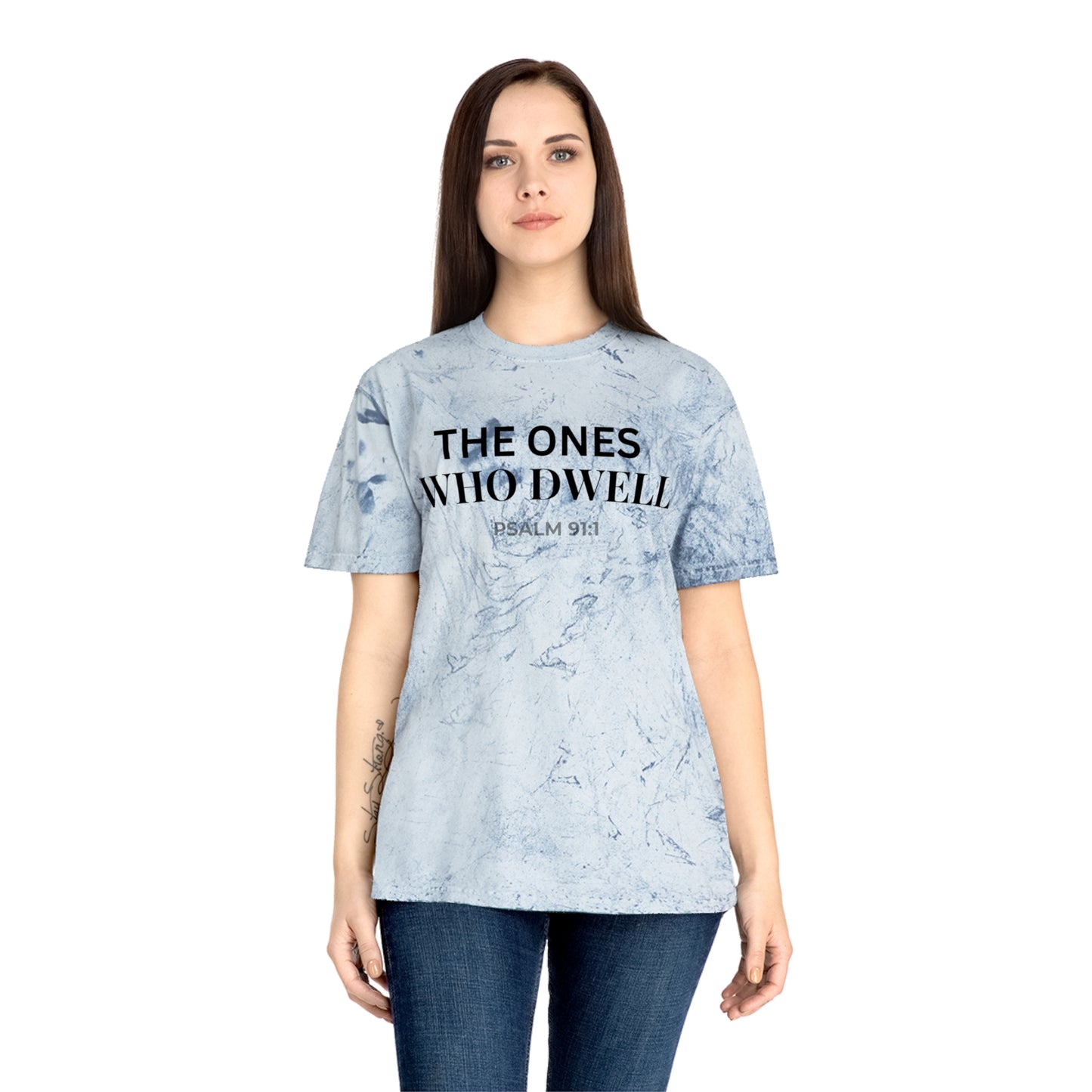 D'Wellers — Psalm 91:1 Inspirational Tie-Dye Tee
