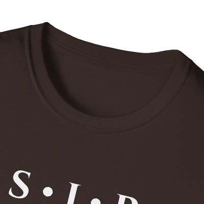 SIP "Seek. Intake. Pour." T-Shirt — You Can't Pour From An Empty Vessel Self-Care Tee