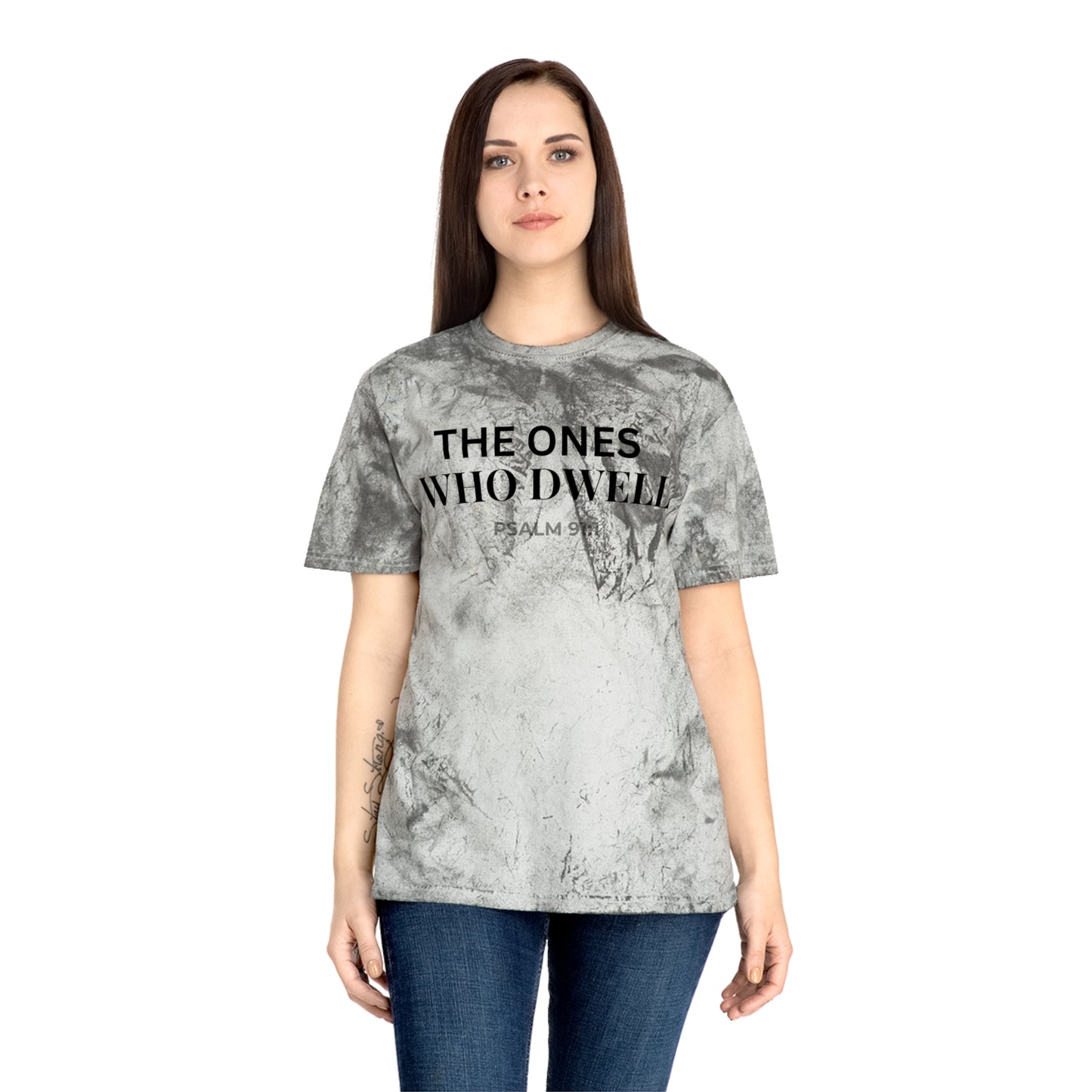 D'Wellers — Psalm 91:1 Inspirational Tie-Dye Tee