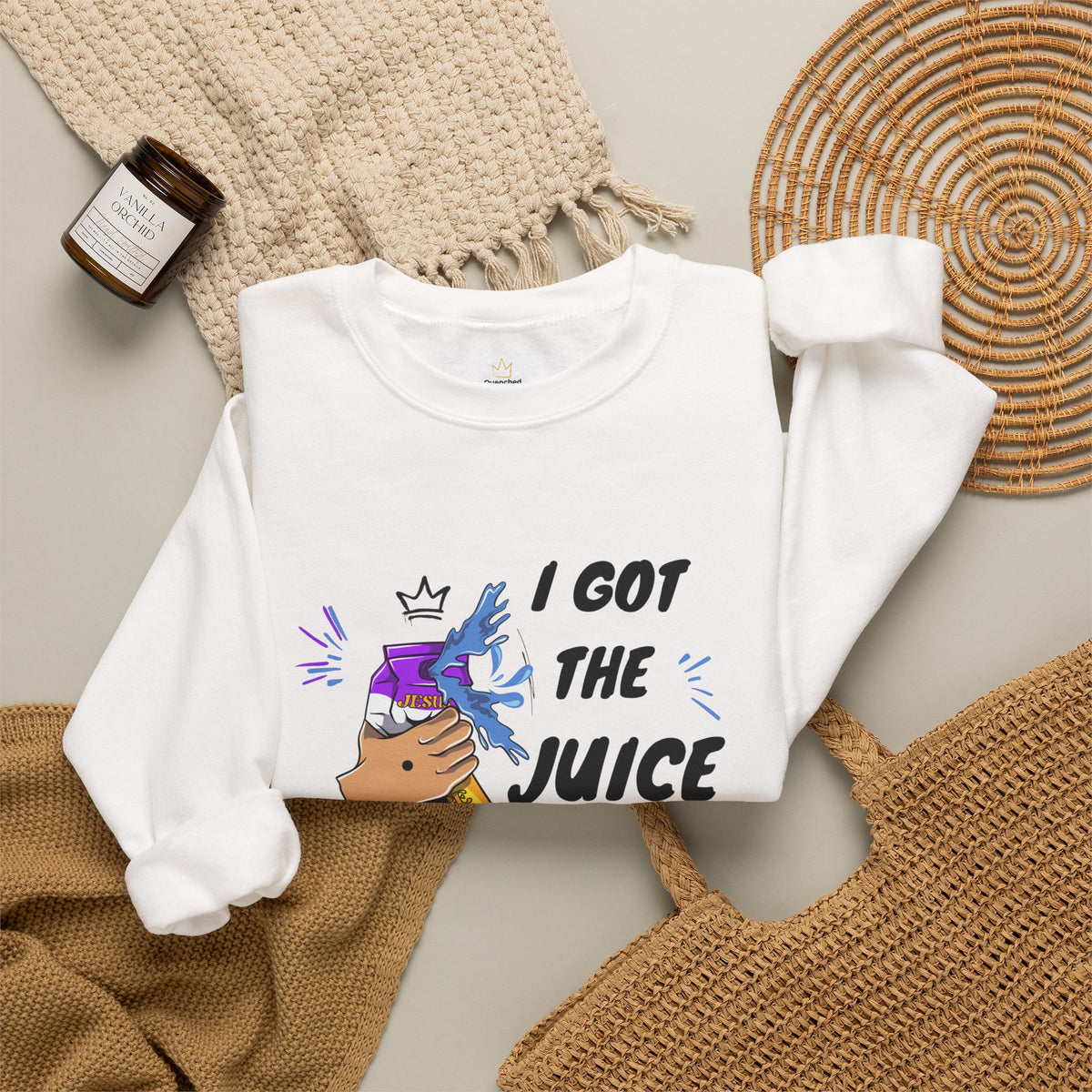 I Got the Juice Graphic Crewneck Sweatshirt