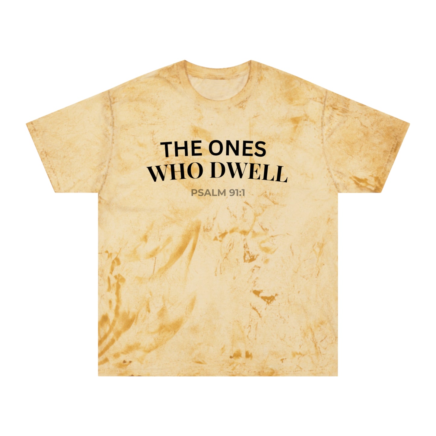 D'Wellers — Psalm 91:1 Inspirational Tie-Dye Tee